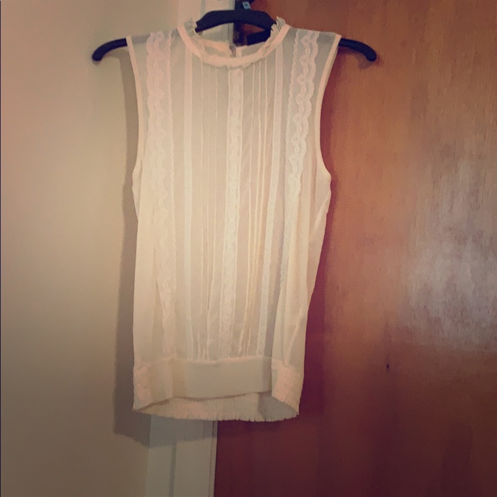 The Limited off white blouse
